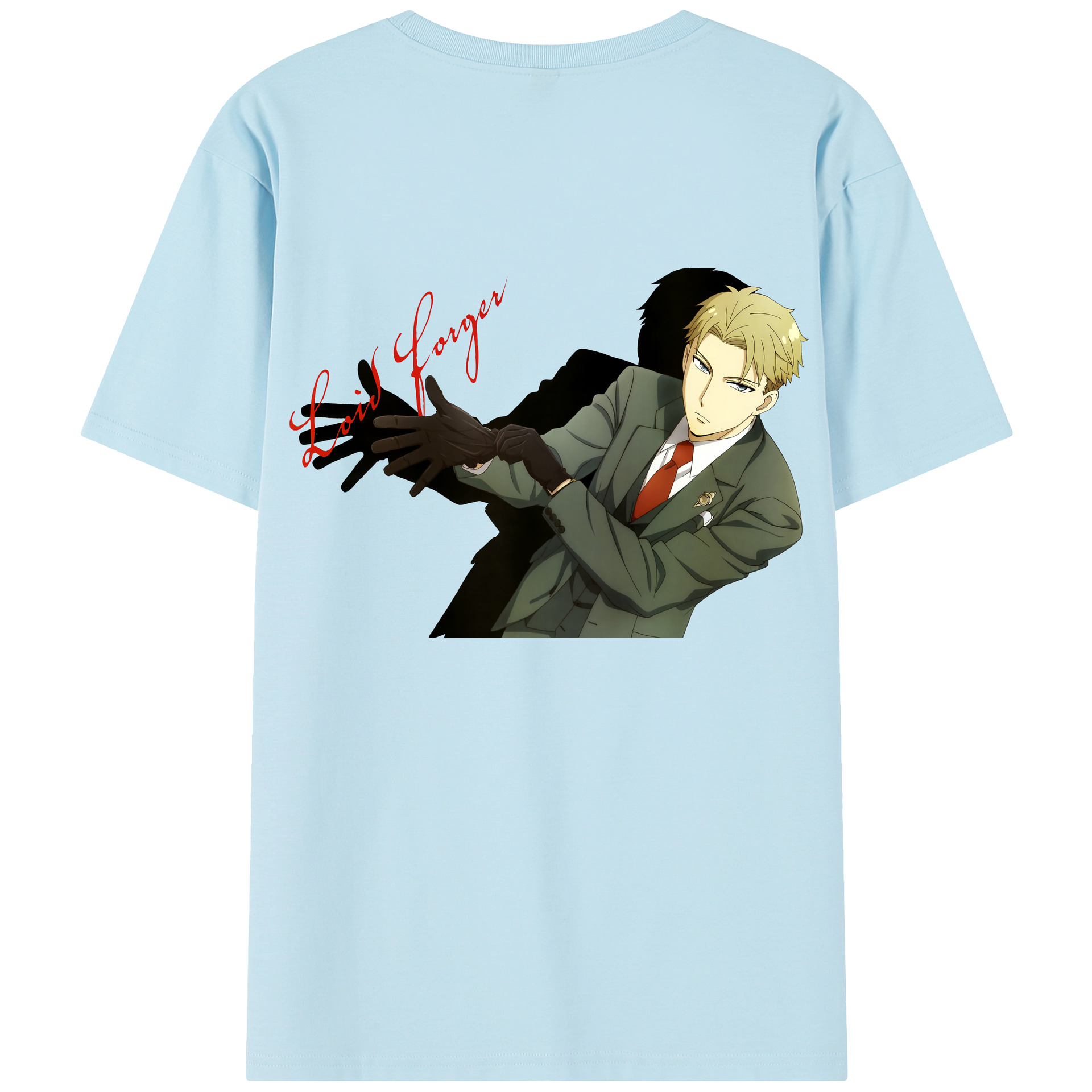 （画像用） SPY×FAMILY间谍家家酒 綿100％半袖Tシャツ（背面プリント）
